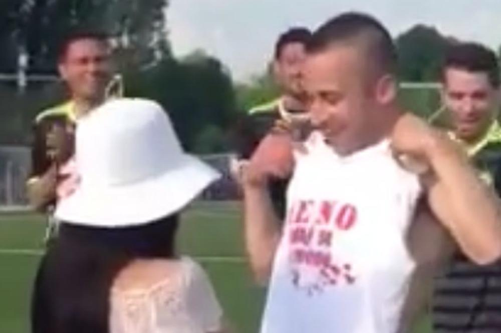 BRAVO, ŠMEKERU: Možda je srpski fudbal umro, ali je romantika i dalje živa! (VIDEO)