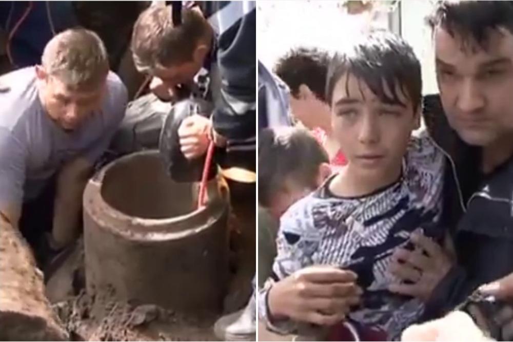 Beba upala u kanalizaciju, spasioci bespomoćni, a onda je došao klinac sa divovskim srcem (VIDEO)