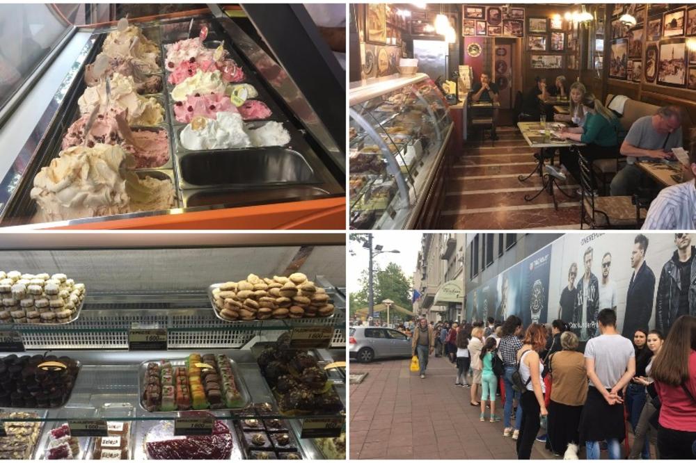 Najstarija poslastičarnica u Beogradu danas je napunila 166 godina! Delili su sladoled besplatno, a narod ko narod, samo da je džabe! (FOTO)