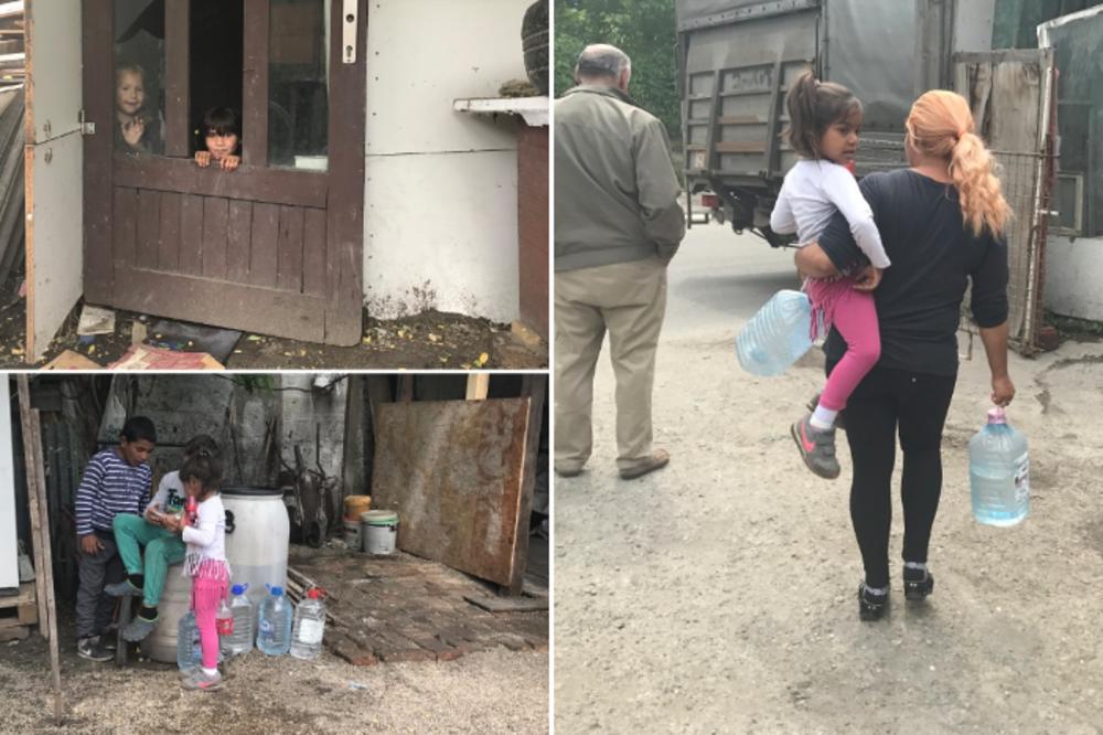 Rome usred Beograda teraju da ribaju toalete i seku granje DA BI DOBILI FLAŠU VODE! Da li to živimo u 21. ili 19. veku? (VIDEO)