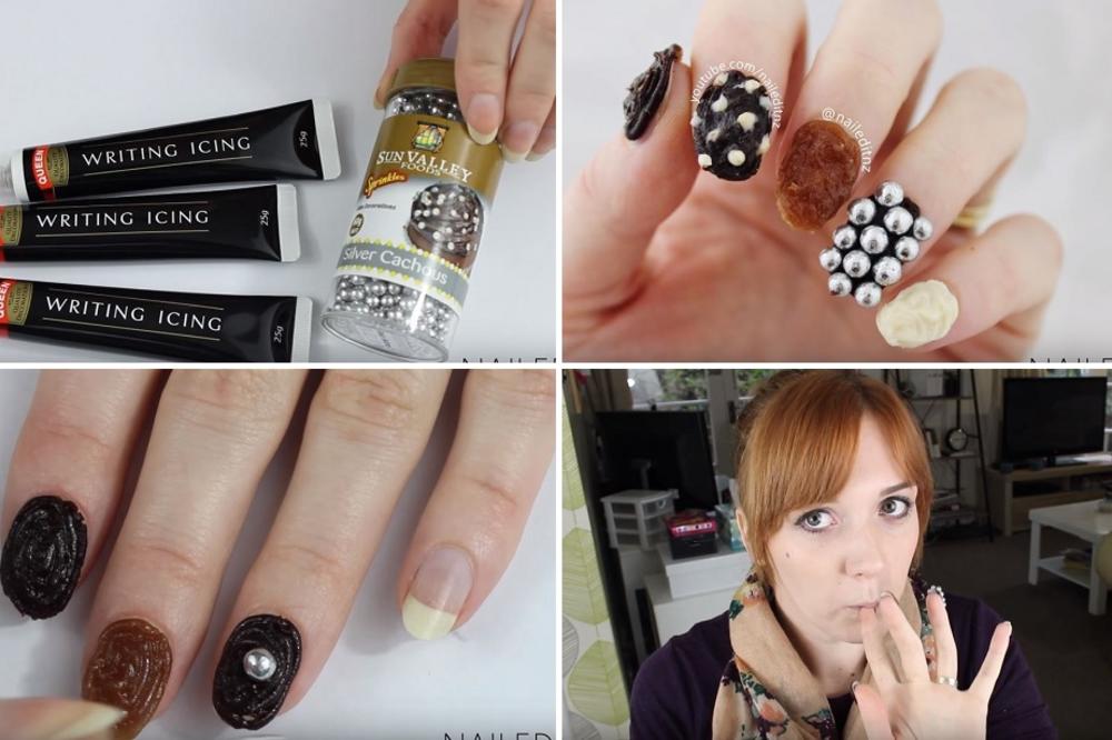 Grickate nokte? Onda nabacite ovaj čokoladni manikir! (FOTO) (VIDEO)