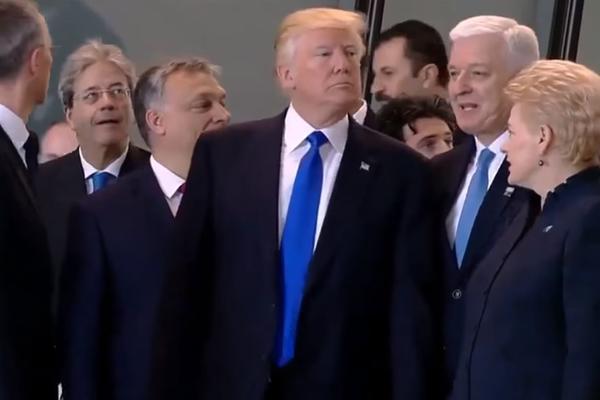 GDE SI TI POŠAO: Tramp brutalno gurnuo CRNOGORSKOG PREMIJERA u Briselu! (VIDEO)