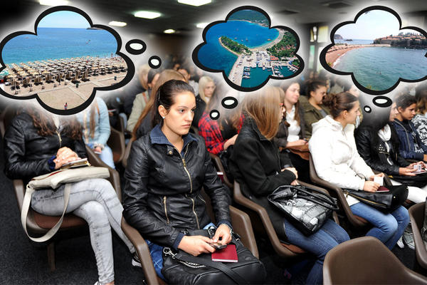 "SAMO" 150 ANKETA ILI 20 DANA KAO PROMOTERKA I PRAVAC NA MORE! Koliko srpski student radi za jedno letovanje!?  (FOTO)