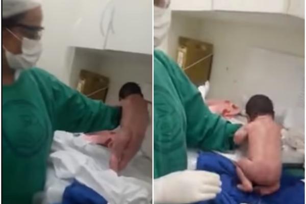 ŠTA JE BRE OVO??? Tek rođena beba prohodala i šokirala SVE ODREDA! (VIDEO)