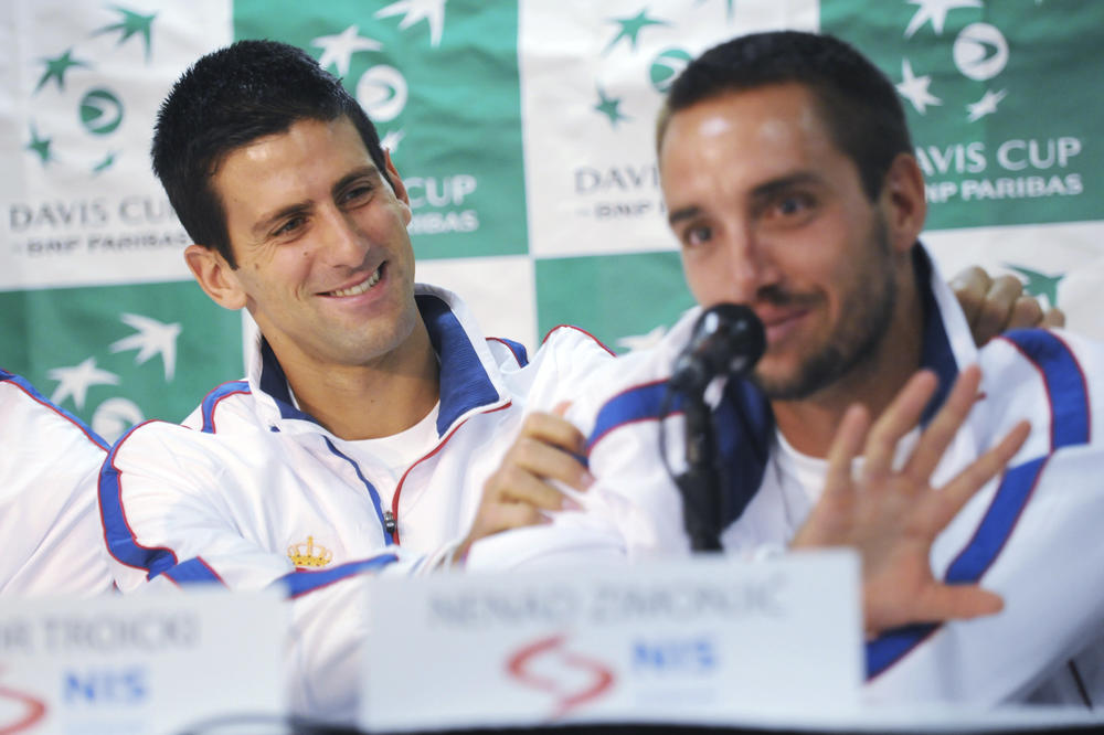 PRESREĆNI VIĆA: Trenirao je mnogo puta sa Noletom, ali na poslednjim sparinzima nije bilo srećnijeg od njega!