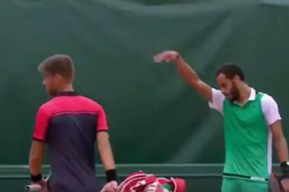 SKANDAL NA ROLAN GAROSU! (VIDEO)