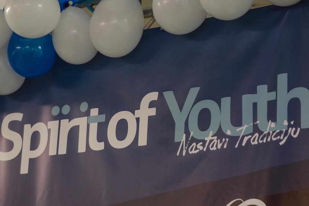 Sedma Svečana akademija „Spirit of Youth“ održana je sinoć u prepunoj sali Fakulteta sporta i fizičkog vaspitanja