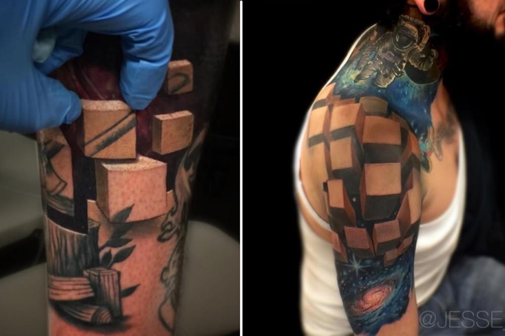 Čitav svet je sakriven ispod ovih tetovaža! Iluzije kakve do sad niste videli (FOTO)