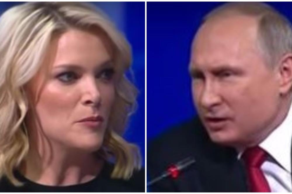 AMERIČKA SEKSI VODITELJKA PROBALA DA ISPROVOCIRA PUTINA: Jednom rečju zapušio joj je usta!