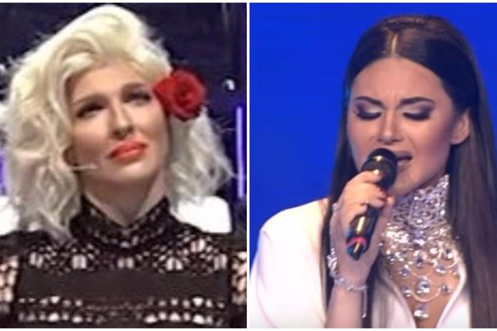 Zakopčana do grla, neverovatne lepote i divnog glasa potpuno očarala Karleušu! EVO ŠTA JOJ JE ONA PORUČILA! (VIDEO)