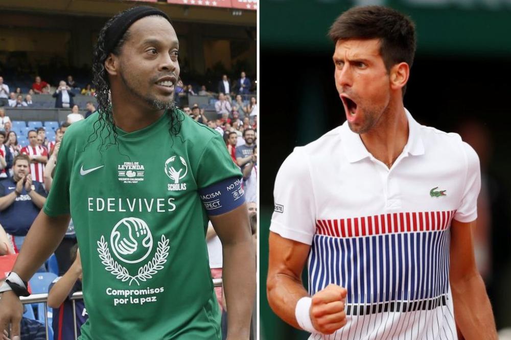 Kad Ronaldinjo čuje "Srbija" na pamet mu padaju 2 imena: Jedno je Nole, a drugo... (FOTO)