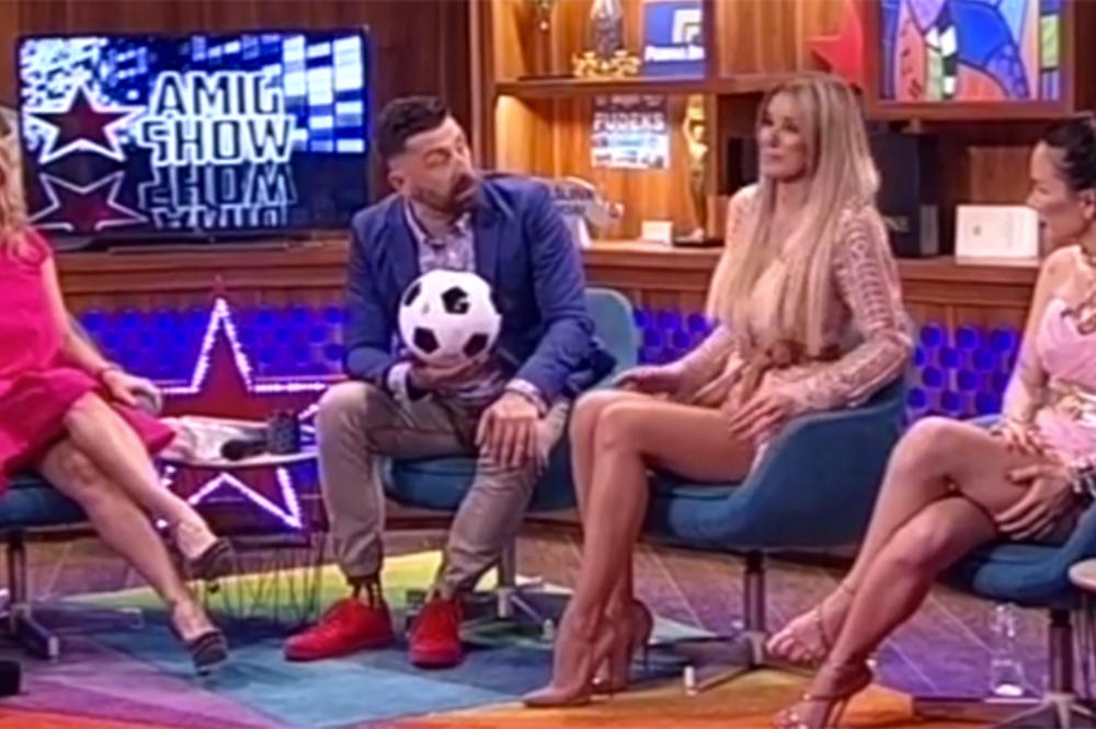 DŽAJINA ĆERKA SE OBRUKALA SA LOPTOM! Dali joj da pimpuje, nastao je MUK U STUDIJU (FOTO) (VIDEO)