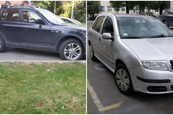 GRADSKA UPRAVA PARKIRA GDE STIGNE! Uslikali smo BESNE automobile na mestima za invalidna lica! (FOTO)