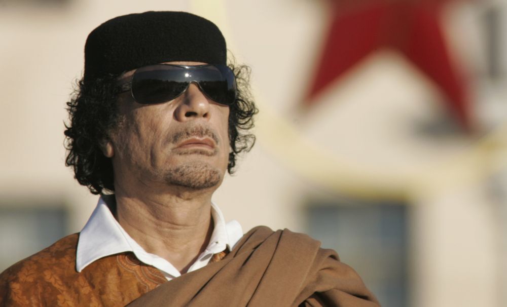 Muamer el Gadafi  