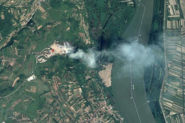 SAD CEO SVET VIDI BRUKU BEOGRADA I SRBIJE: Na Google Earth se vidi OGROMAN OBLAK OTROVA iz DEPONIJE U VINČI!