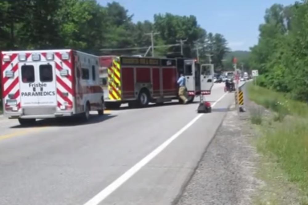 NESVAKIDAŠNJA NESREĆA! Bakica (84) je vozila motor, a onda je oborio JELEN! (VIDEO)