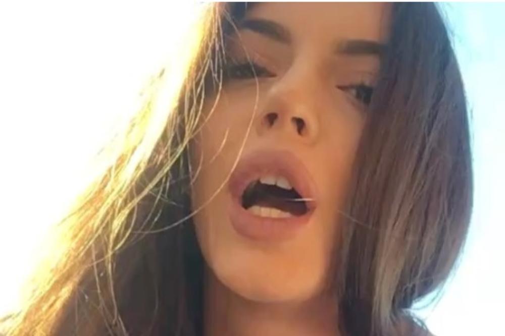 TOPALKOVA ĆERKA POSTAVILA PERVERZAN SNIMAK: Fanovi je žestoko napali: Tatine pare, razmažena deca! (VIDEO)