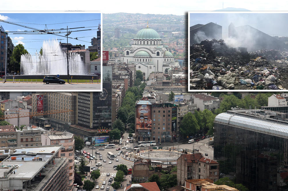 BEOGRAD GRAD EKSTREMA: Fensi fontana u centru, A U BLIZINI SKRIVENE FAVELE, LJUDI BEZ VODE I STRUJE! (FOTO)