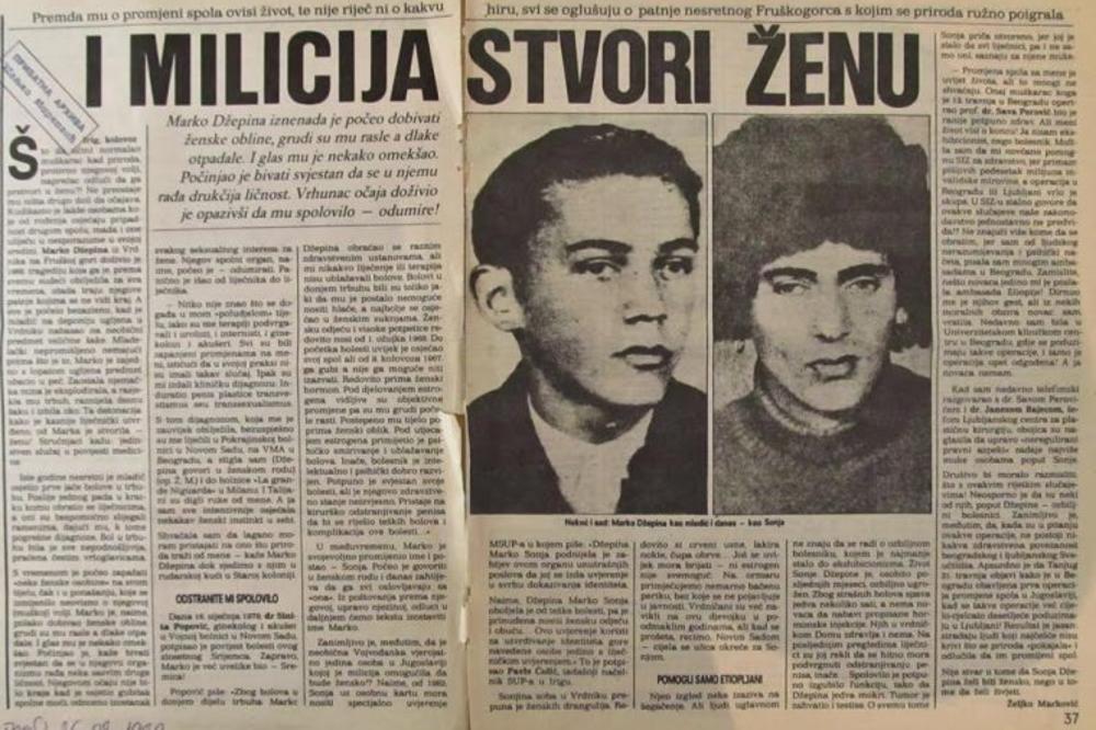 JEDNA NESREĆA je od Marka napravila ŽENU protiv njegove volje! MEDICINSKO ČUDO PRVOG TRANS MUŠKARCA U SFRJ!