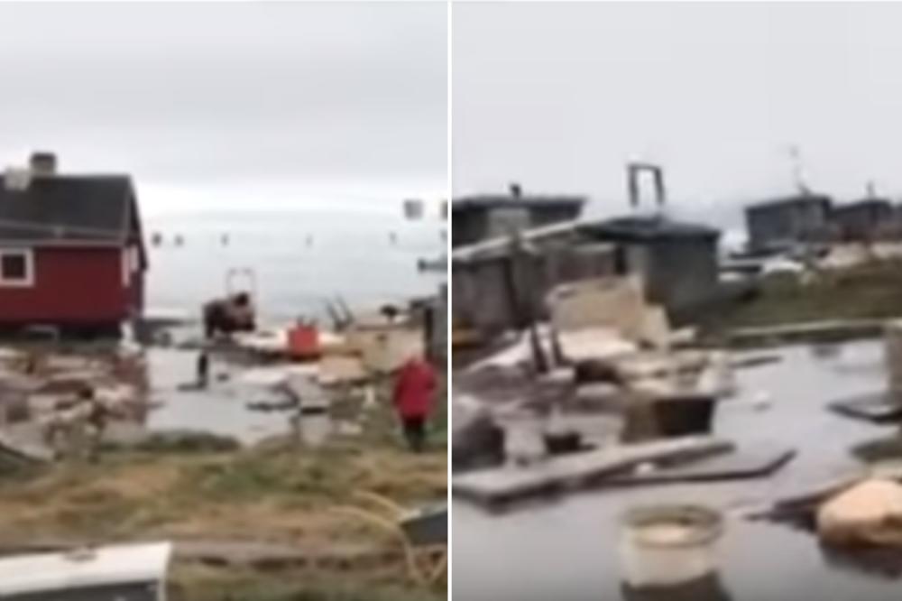 STRAŠAN CUNAMI POGODIO GRENLAND! Posle potresa potopljeno celo selo, 4 osobe nestale, ima i povređenih! (VIDEO)