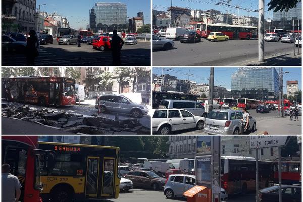 PAKAO NA SLAVIJI! Snimili smo TOTALNI KOLAPS, putnici napuštaju GSP, vozači na ivici nerava! (VIDEO)