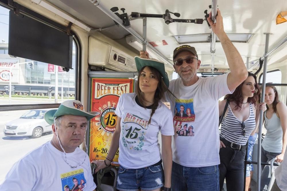 U PROMO SPOTU 15. BELGRADE BEER FESTA: Svetislav Goncić, Zoran Cvijanović i Dragana Mićalović! (FOTO)