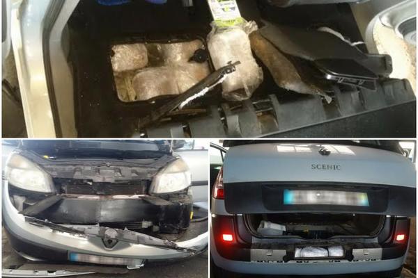 NA GRANIČNOM PRELAZU BATROVCI ZAPLENJENO VIŠE OD 30 KG MARIHUANE: Priveden muškarac