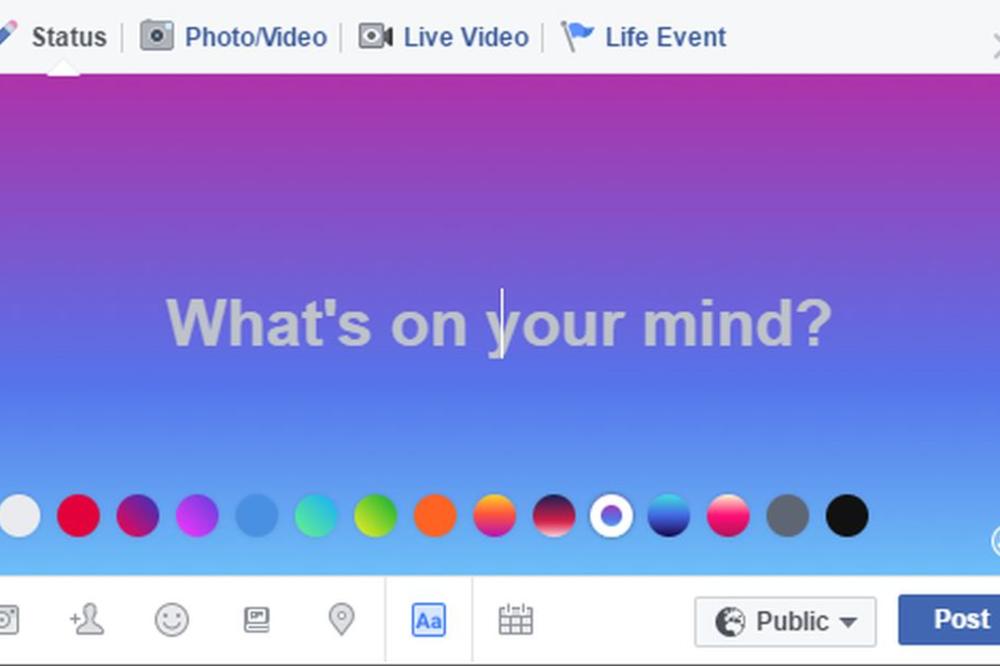 STAVLJATE OBOJENE STATUSE NA FEJSU: Iza ovoga se krije velika greška!