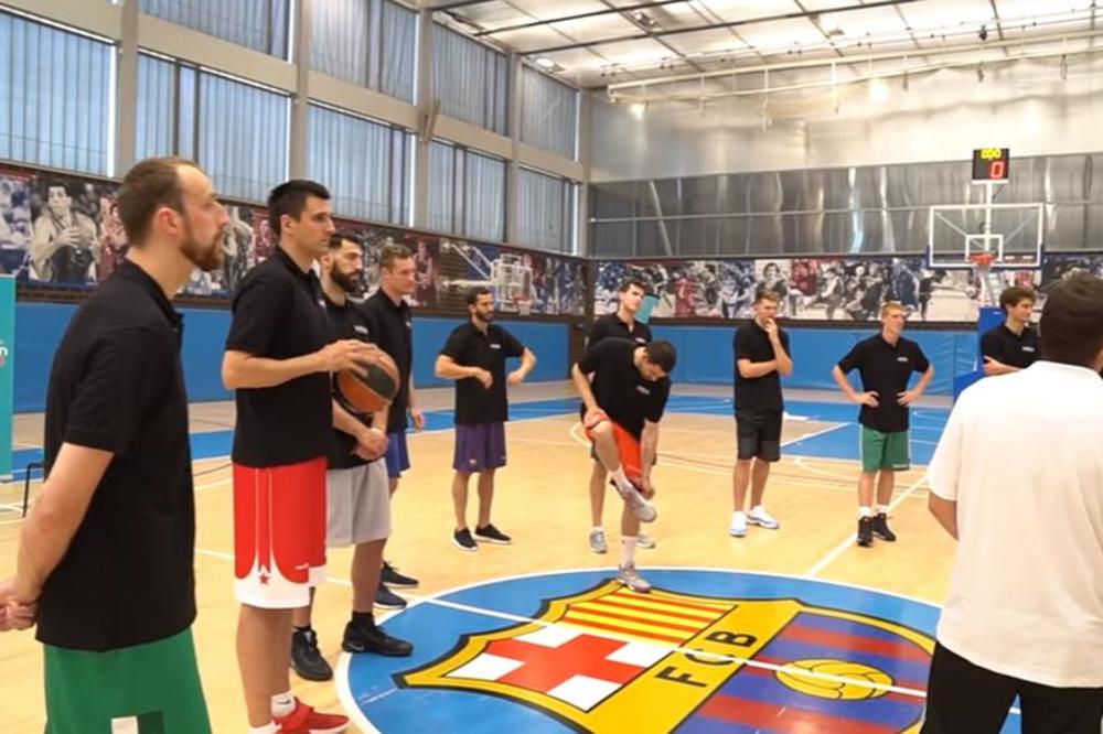 Milko Bjelica predstavljao Zvezdu na sastanku Evrolige i odradio trening sa najvećim zvezdama! (VIDEO)