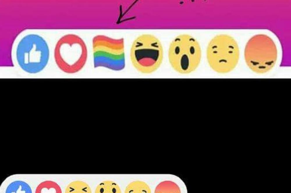 PORED SMAJLIJA NA FEJSBUKU I REAKCIJA "PONOS"! Sada možete aktivirati prajd dugu (FOTO)