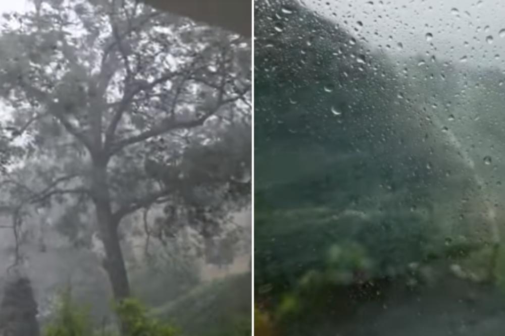 STRAVIČNO NEVREME JE SVE BLIŽE SRBIJI: U Sloveniji vetar čupao drveće i lomio krovove, putevi blokirani! (VIDEO)