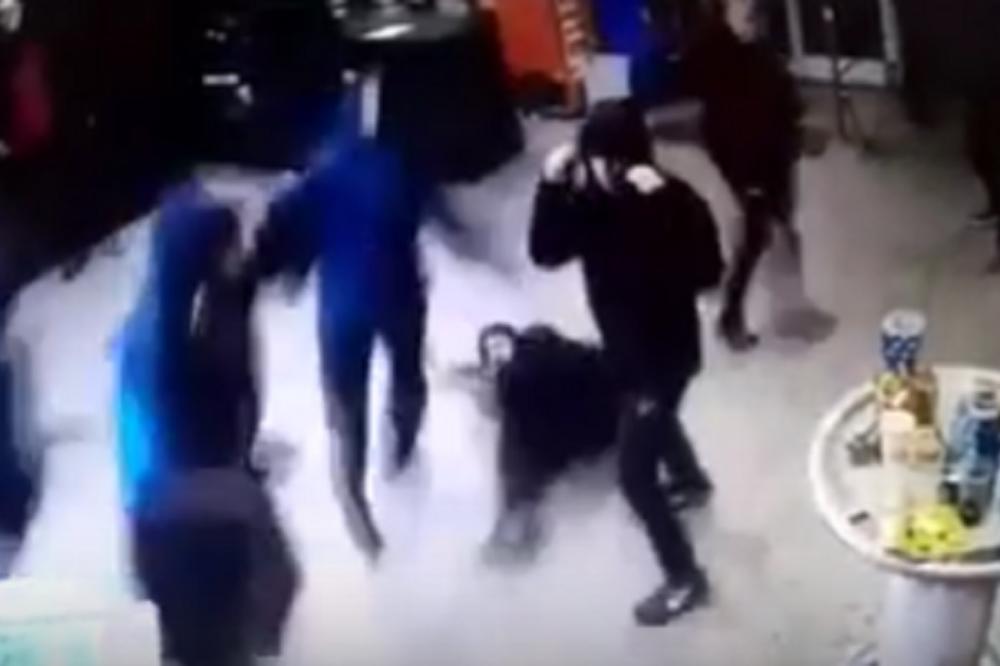 HULIGANSKI PIR! Isplivao snimak napada Bed Blu Bojsa na Grobare u Zagrebu! (VIDEO)