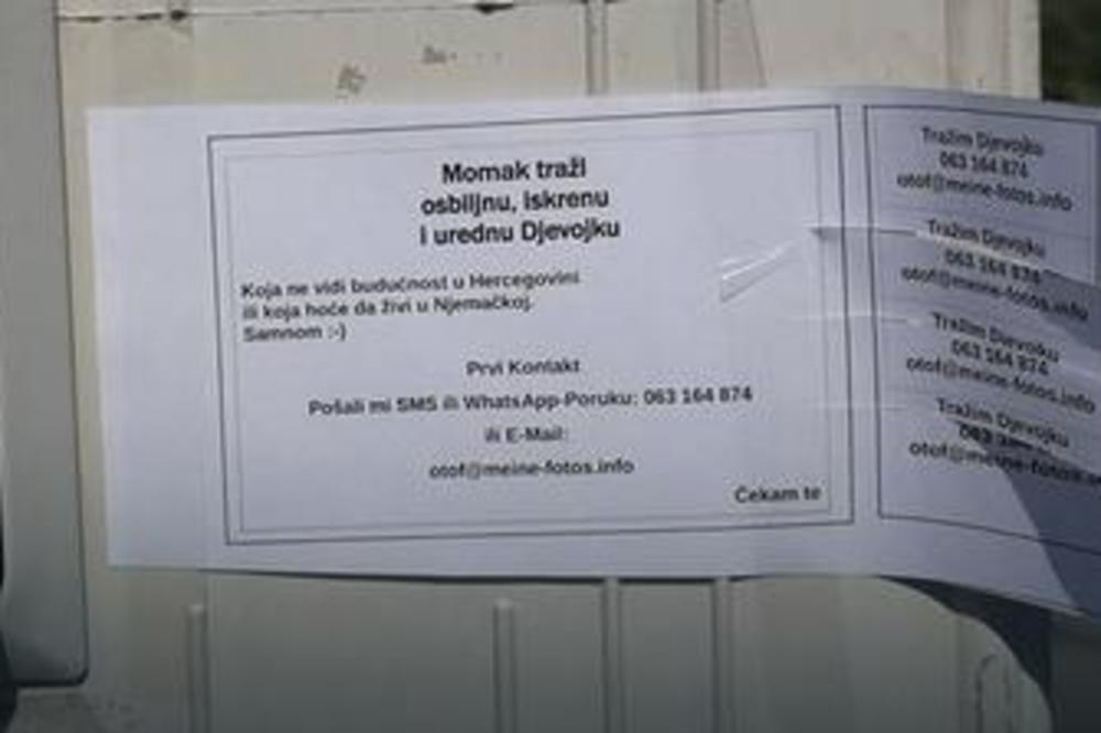 NOVI HIT BOSANACA NA NETU: On traži devojku, a uslovi su...pa, pogledajte sami! (FOTO)