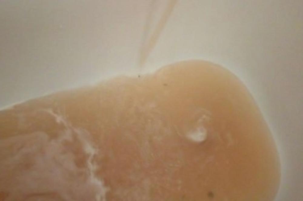 BOLEST IZ SLAVINE: Mladenovčani ostali u šoku kad su videli šta curi umesto vode! (FOTO)