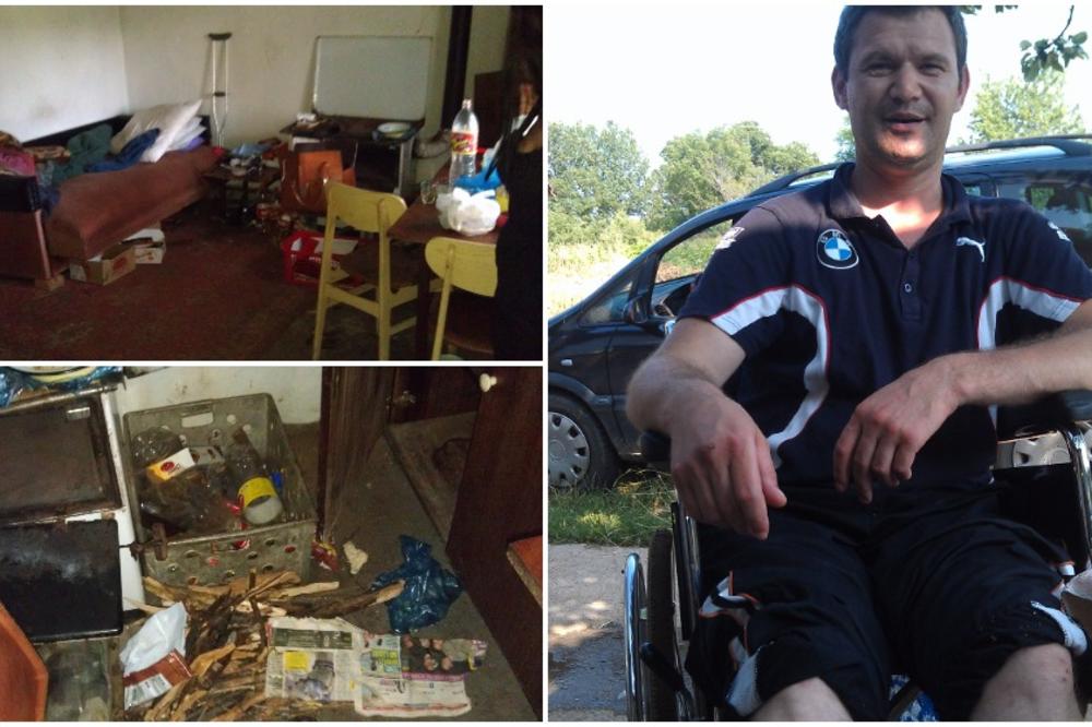 NENAD JE IZGUBIO NOGE, KUĆOM MU ŠETAJU ZMIJE I PACOVI, ALI NE GUBI OSMEH: Potresna sudbina čoveka iz Preševa (FOTO)
