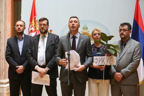 DVERI DONELE FIKUS U SKUPŠTINU! Hit fotka iz parlamenta kao poruka novoj premijerki! (FOTO)