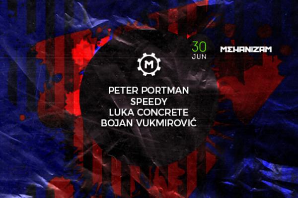 ZA SVE TEHNO "MANIJAKE": Žurka u Mehanizmu uz Concrete (FOTO)