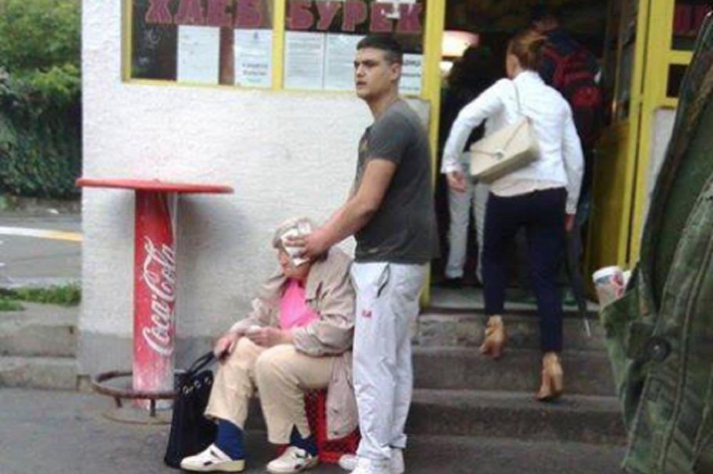 OVAJ DEČKO JE HEROJ SRBIJE: Starica je rasekla arkadu, svi su se sklanjali, a samo je on POMOGAO! (FOTO)