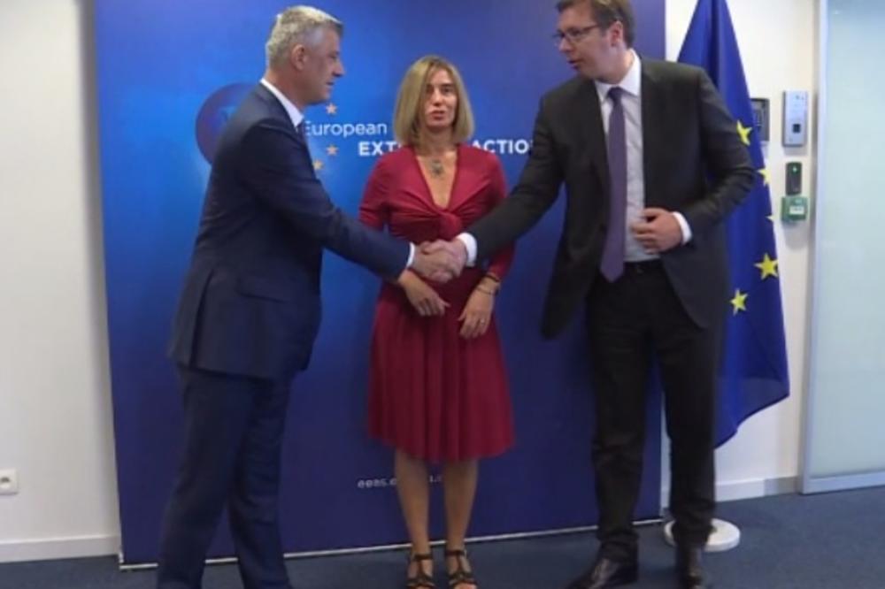 Nećemo više da budemo GUSKE U MAGLI, hoćemo da znamo KAD ULAZIMO U EU! Vučić oštro s Mogerini!