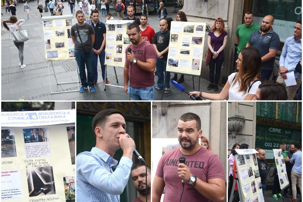 UMESTO JARBOLA 60.000 ZATVORSKIH UNIFORMI! Omladinci na ORIGINALAN način pokazali kako se PLJAČKA BEOGRAD! (FOTO)