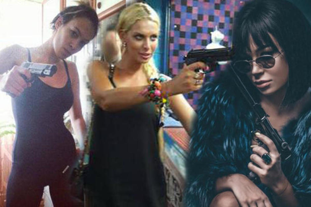 ONE SU NAJOPASNIJE ŽENE SRPSKE ESTRADE! Sve imaju pištolje i znaju da ih koriste - i to kako (VIDEO)(FOTO)