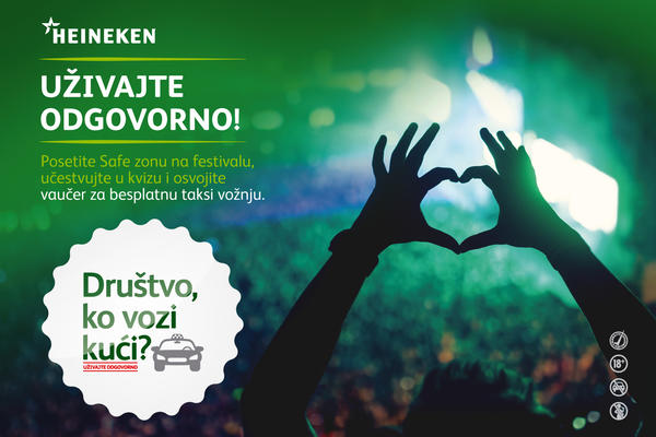 Društvo, ko vozi kući? Besplatan taksi prevoz i ove godine na Exit-u!