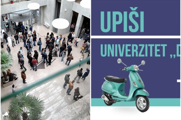 Ukoliko ste brucoš, dobijate na poklon Vespu! HIT PONUDA NA BEOGRADSKOM FAKULTETU! (FOTO)