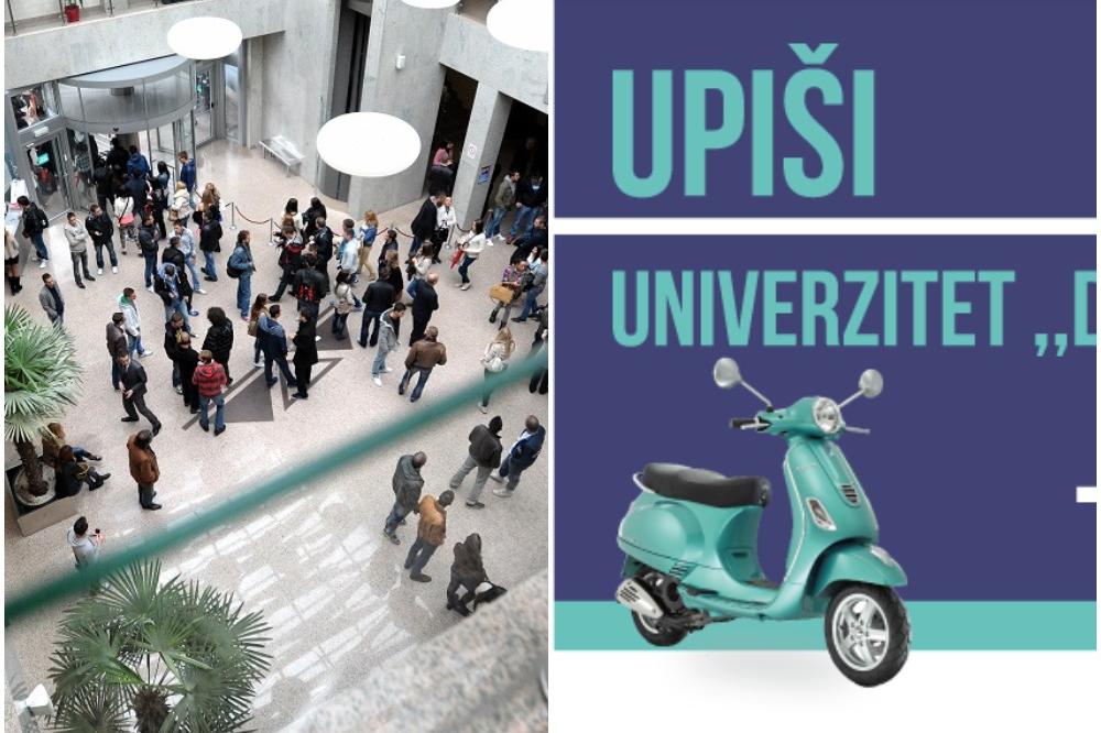 Ukoliko ste brucoš, dobijate na poklon Vespu! HIT PONUDA NA BEOGRADSKOM FAKULTETU! (FOTO)