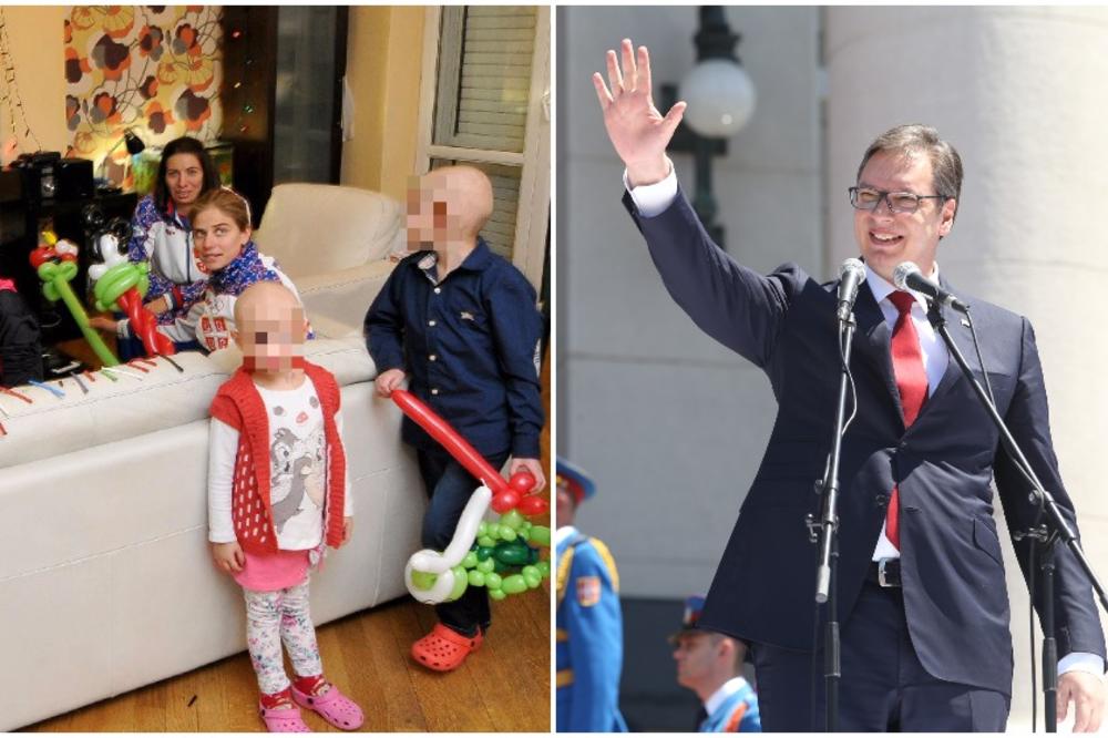 VUČIĆ SLAGAO DECU OBOLELU OD RAKA: Pre godinu i po OBEĆAO IM JE NEŠTO VAŽNO, a onda je okrenuo glavu od problema!