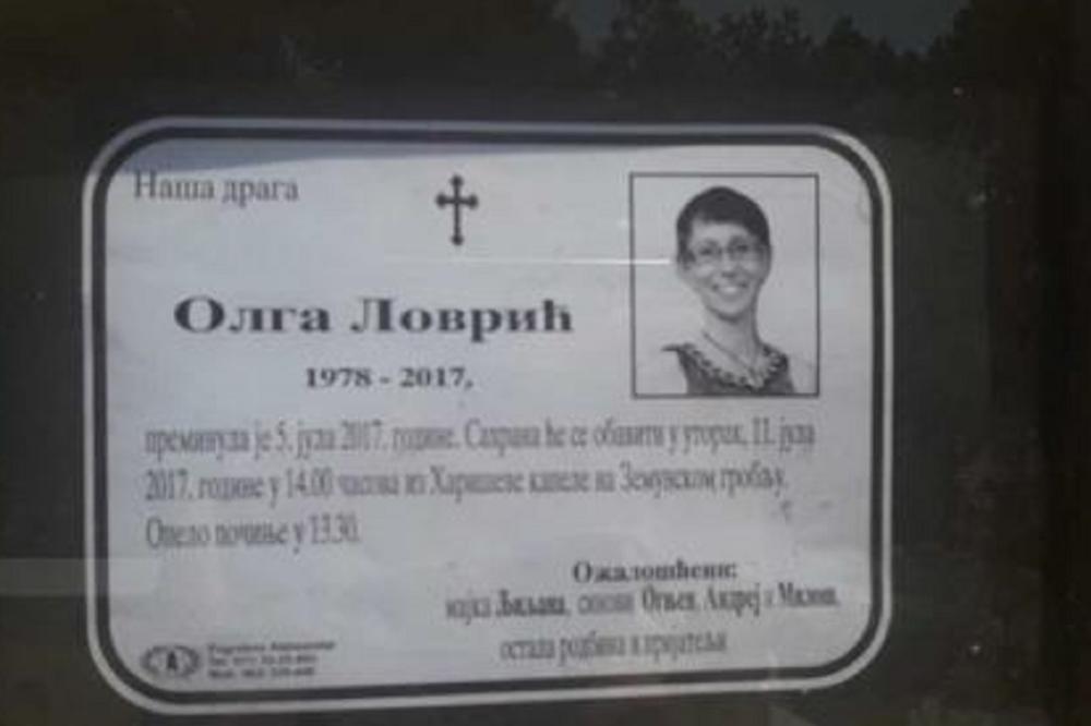 JECAJI PARAJU NEBO Olgu su sahranili pored pokojnog sina: Poslednji ispraćaj žene koju je ubio muž monstrum!