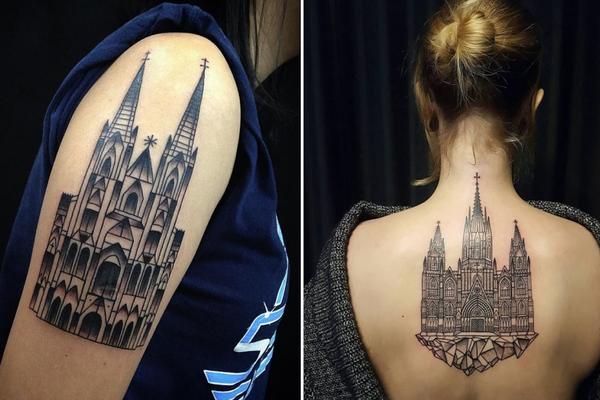 15 najneobičnijih tetovaža posle kojih ćete se ili istetovirati ili zaljubiti u arhitekturu! (FOTO)