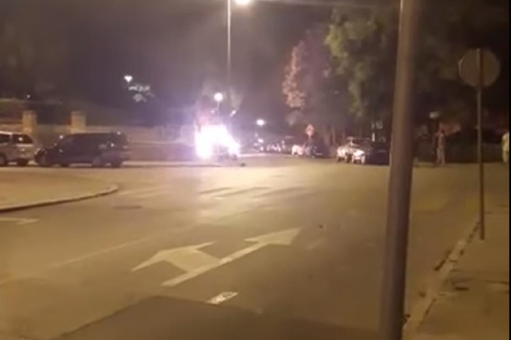 VREO DOČEK: Torcida Split zapalila automobile navijačke grupe koja mrzi Srbe, a posebno Grobare! (FOTO) (VIDEO)