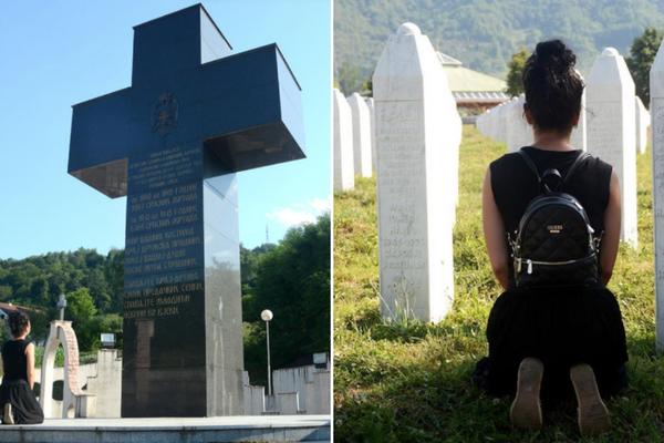 Umri prostitutko, treba ti j..... mater! KLEČALA SAM U SREBRENICI I KRAVICI ZA DUŠE DVA NARODA, a Balkan ujedinila samo u jednom - u psovkama!