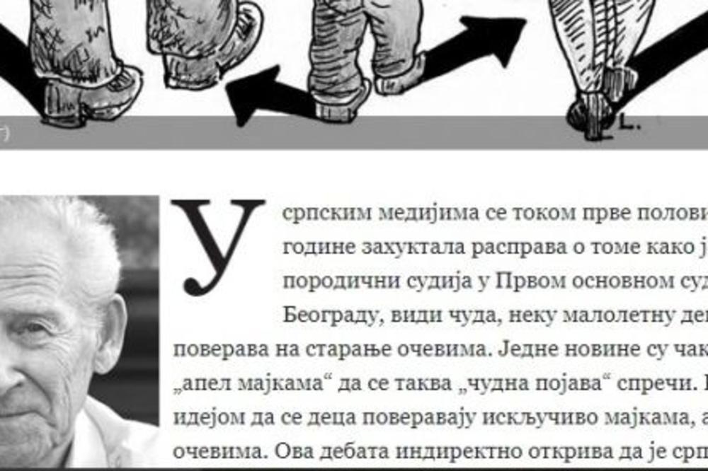 JOŠ JEDNA VELIKA BRUKA POLITIKE: Uzeli sliku mrtvog čoveka i POTPISALI GA KAO "PROFESORA VUČIĆA"!